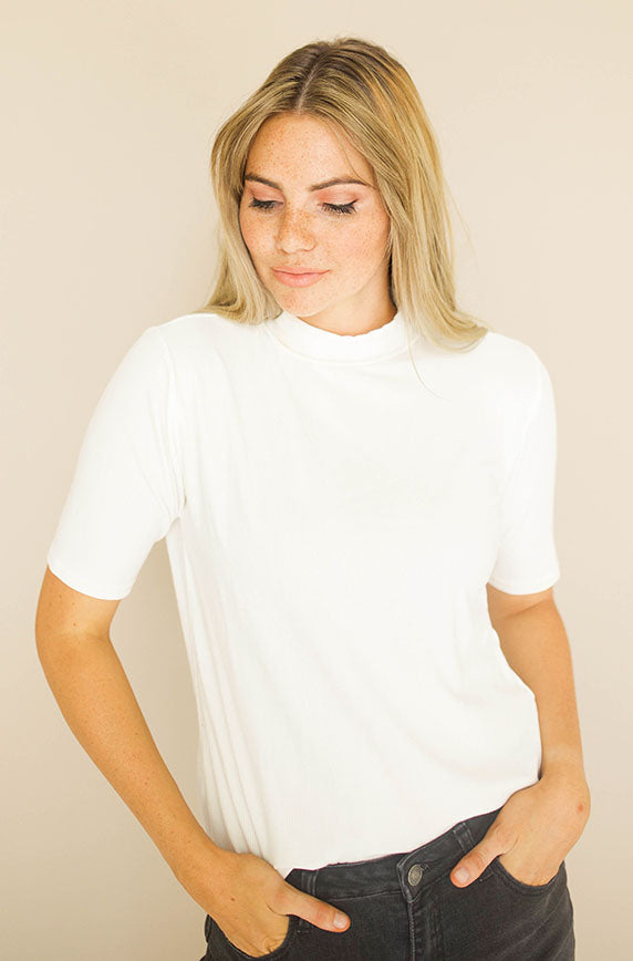 Glory Day White Sweater- FINAL SALE