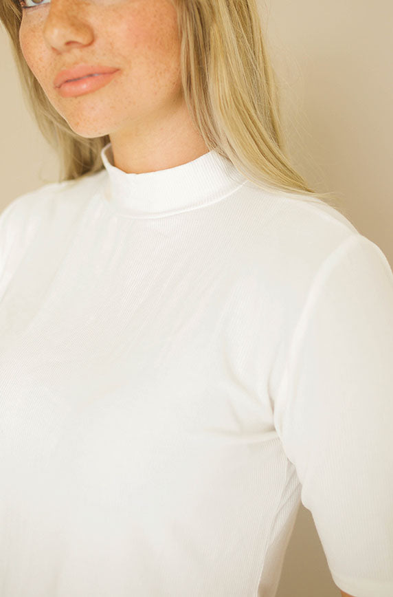 Glory Day White Sweater- FINAL SALE