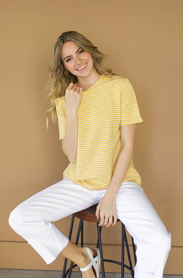 Leon Yellow Stripe - MCO- FINAL SALE