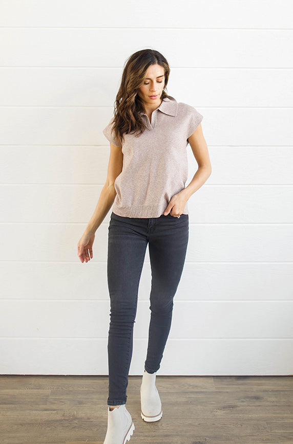 See The World Dark Grey Skinny Jeans - FINAL SALE