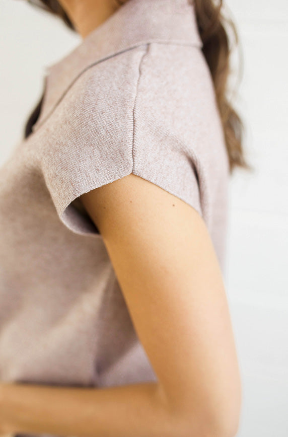 Fashion Forward Taupe Vest - FINAL SALE