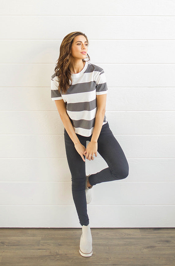 See The World Dark Grey Skinny Jeans - FINAL SALE