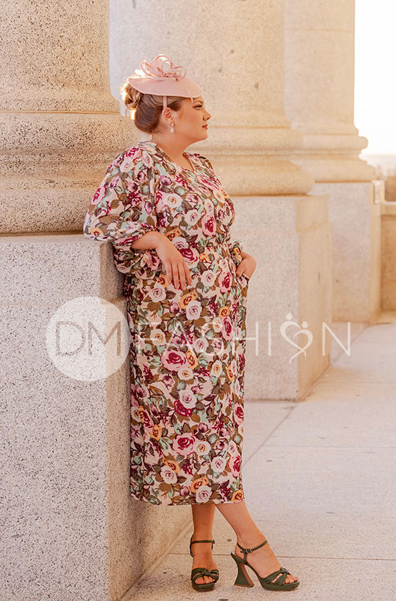 Eloise Kentucky Derby Floral Dress - DM Exclusive - FINAL SALE