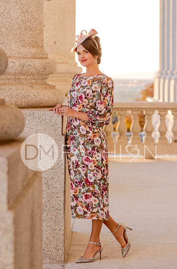 Eloise Kentucky Derby Floral Dress - DM Exclusive - FINAL SALE