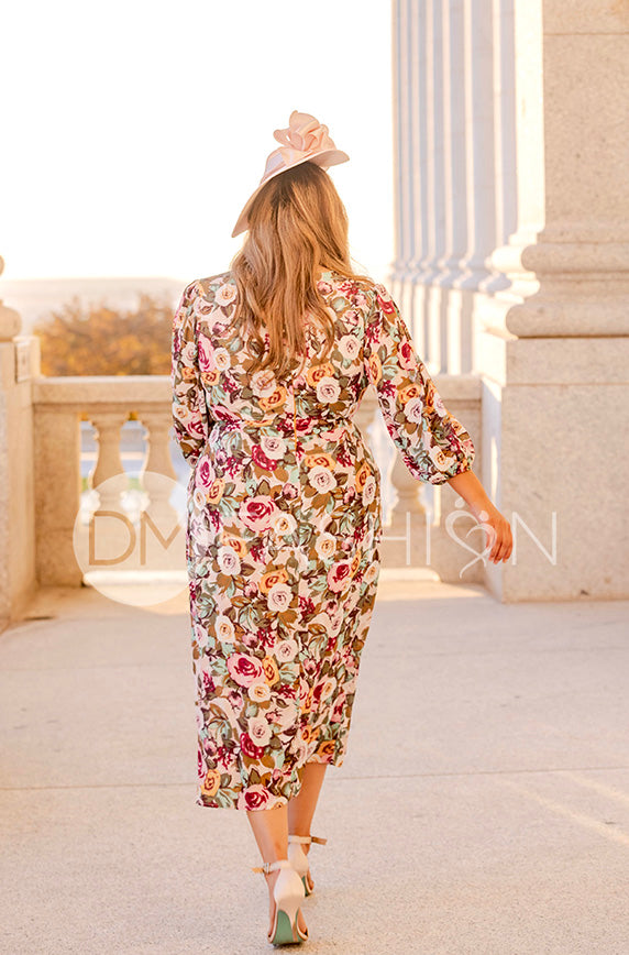 Eloise Kentucky Derby Floral Dress - DM Exclusive - FINAL SALE