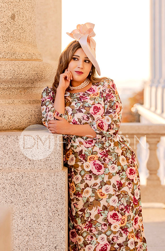 Eloise Kentucky Derby Floral Dress - DM Exclusive - FINAL SALE