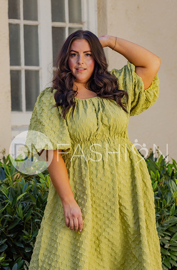 Brynn Winter Pear Texture Dress- DM Exclusive - Maternity Friendly - FINAL SALE