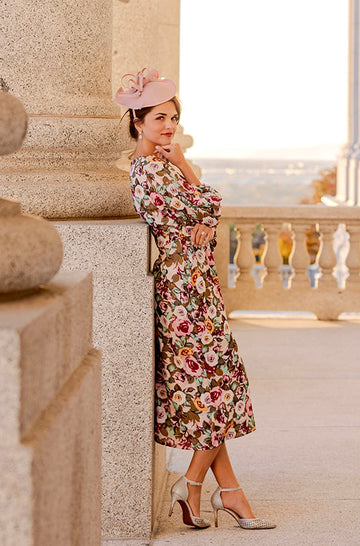 Eloise Kentucky Derby Floral Dress - DM Exclusive - FINAL SALE