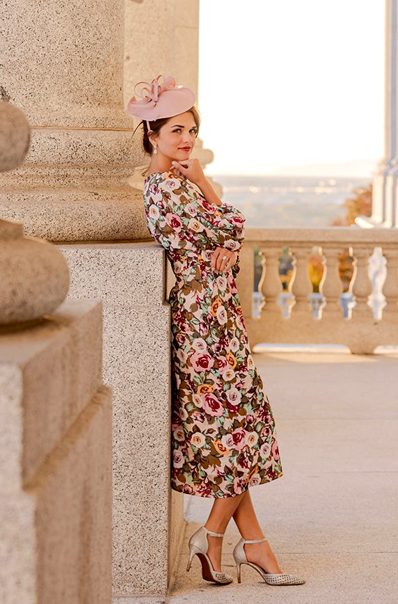 Eloise Kentucky Derby Floral Dress - DM Exclusive - FINAL SALE