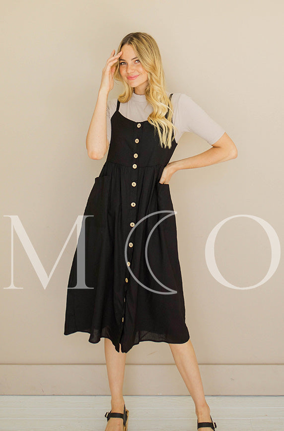 Tessa Black Jumper - MCO - Nursing Friendly
