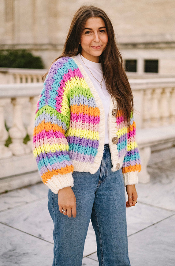 Oakley Chunky Stripe Cardigan - FINAL SALE