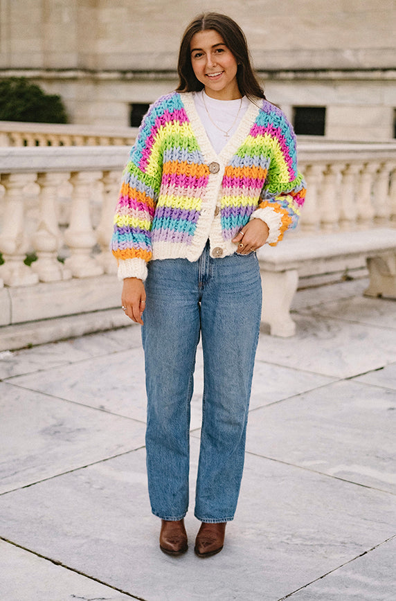 Oakley Chunky Stripe Cardigan - FINAL SALE