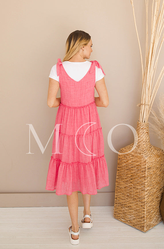 Jamie Barbie Pink Jumper - MCO - Nursing Friendly - Maternity Friendly - FINAL SALE