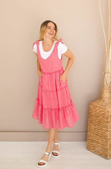 Jamie Barbie Pink Jumper - MCO - Nursing Friendly - Maternity Friendly - FINAL SALE