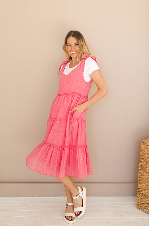 Jamie Barbie Pink Jumper - MCO - Nursing Friendly - Maternity Friendly - FINAL SALE