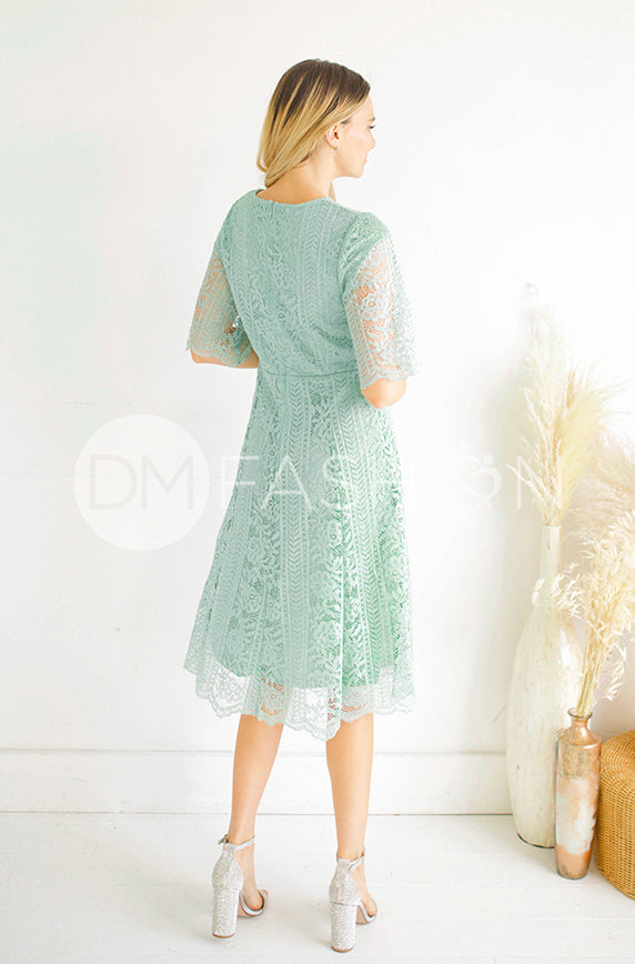 Lillian Sage Dress - DM Exclusive - FINAL SALE
