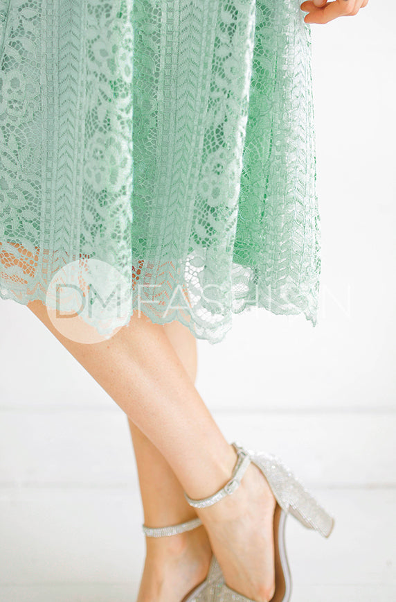 Lillian Sage Dress - DM Exclusive - FINAL SALE