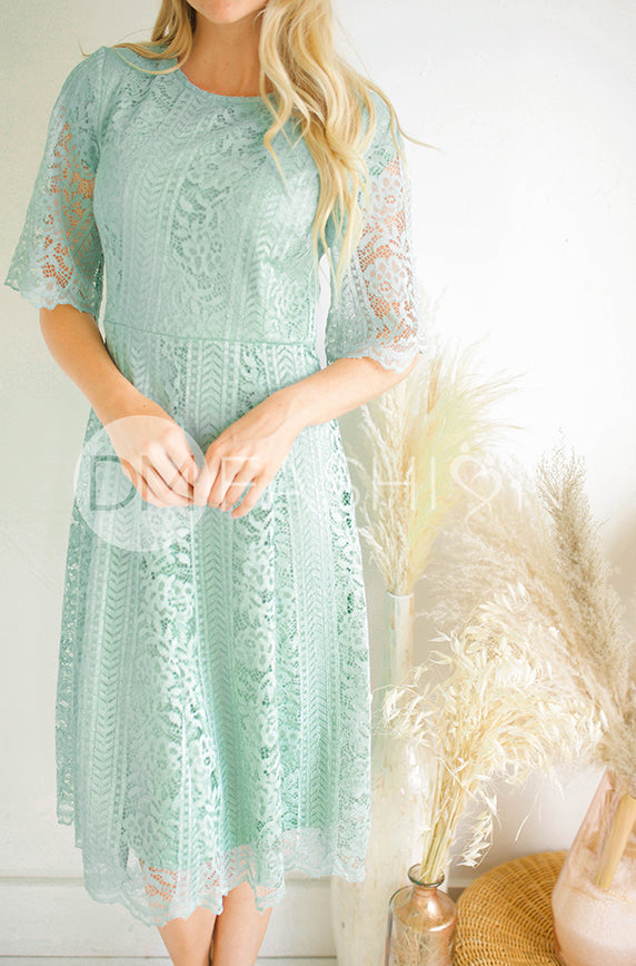 Lillian Sage Dress - DM Exclusive - FINAL SALE