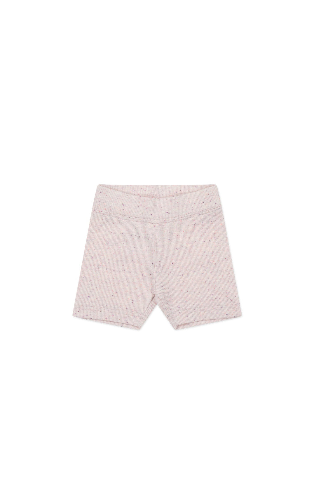 Organic Cotton Fine Rib Elisa Bike Short - Tulip Fleck