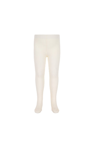Ribbed Tight - Parchment