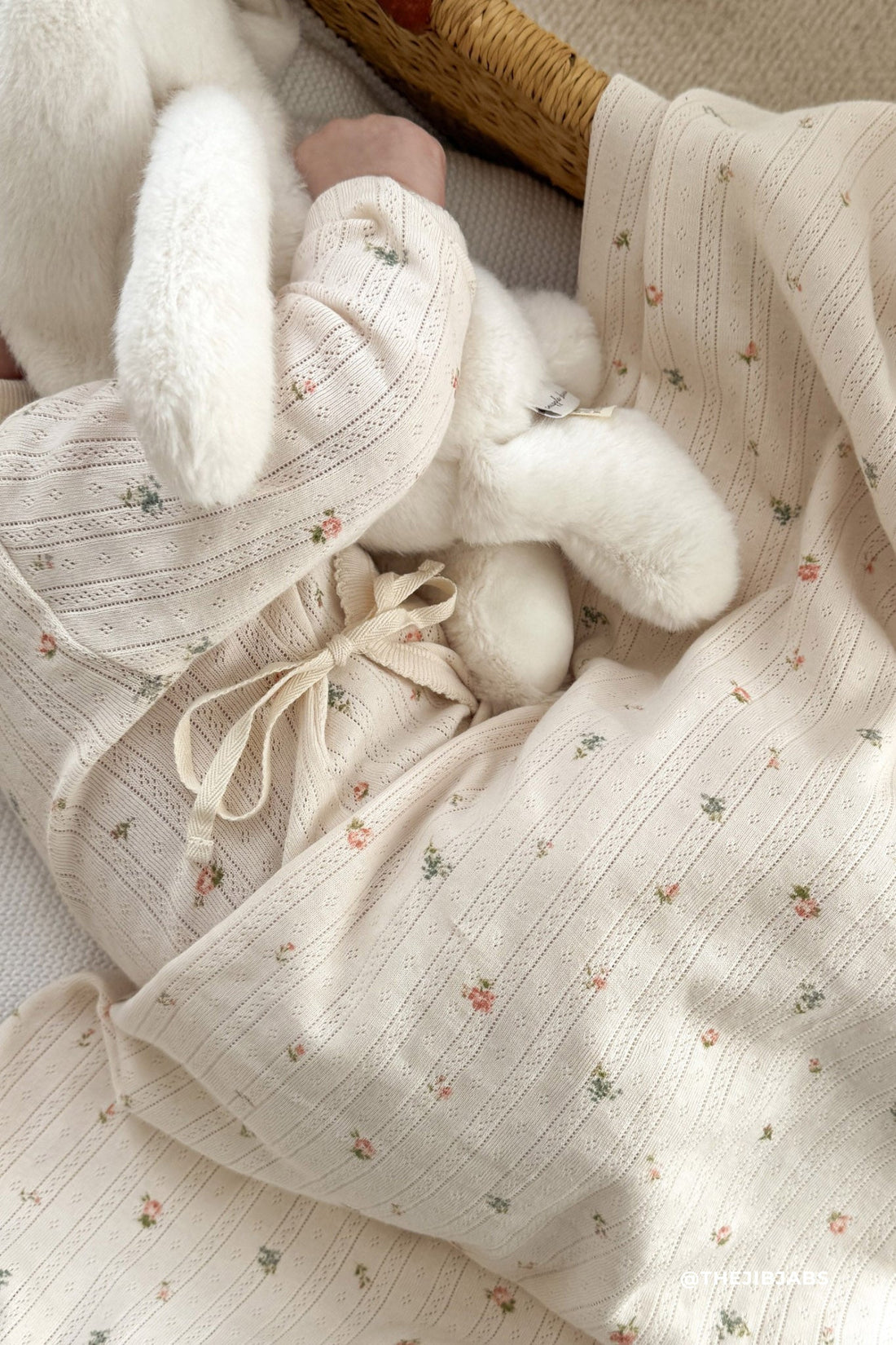 Organic Cotton Pointelle Estelle Onepiece - Sweet Magnolia Simple