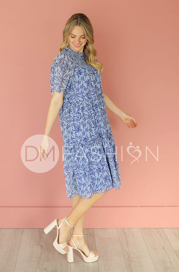 Kara Navy Dress - DM Exclusive - Maternity Friendly