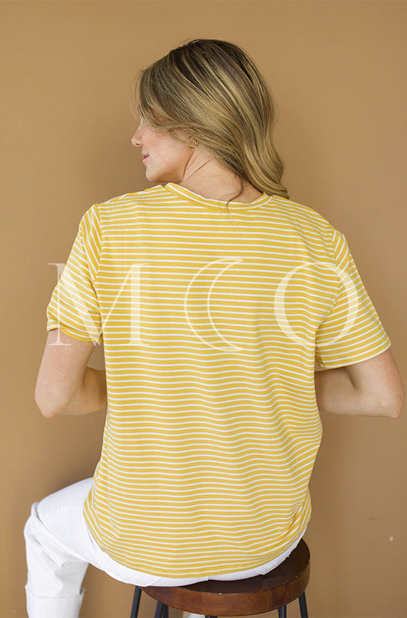 Leon Yellow Stripe - MCO- FINAL SALE