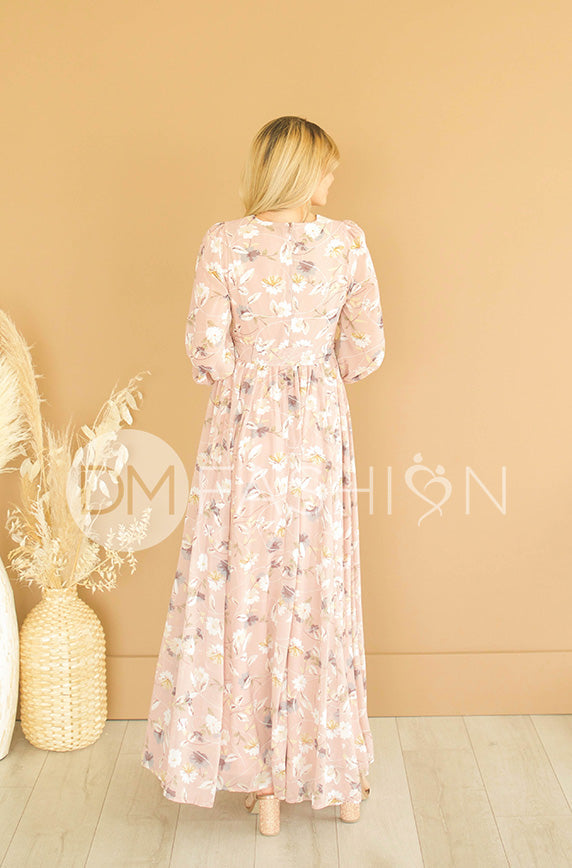 Skye Dusty Rose Floral Maxi - DM Exclusive - Restocked