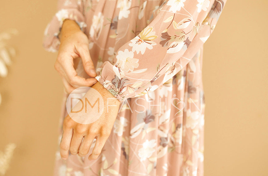 Skye Dusty Rose Floral Maxi - DM Exclusive - Restocked