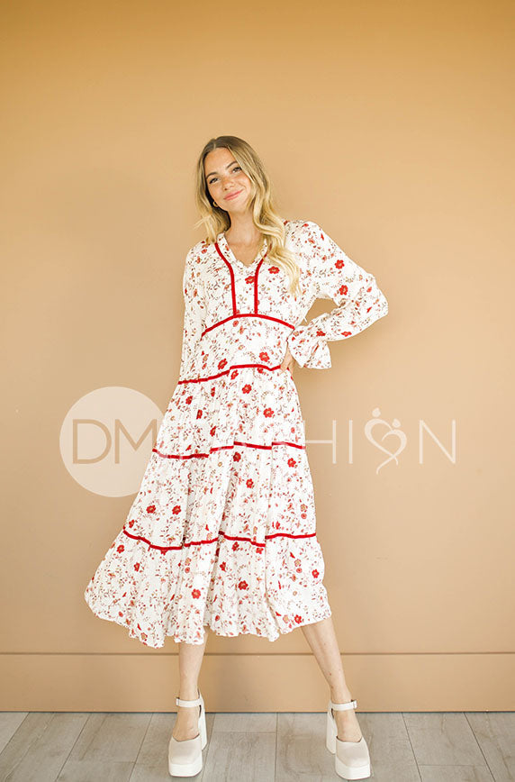 Ainsley Primrose Dress - DM Exclusive - Maternity Friendly