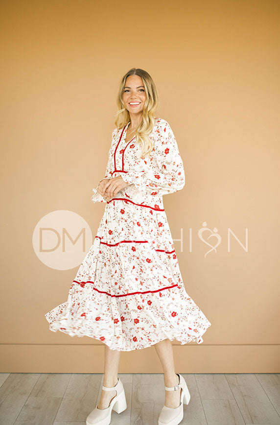 Ainsley Primrose Dress - DM Exclusive - Maternity Friendly