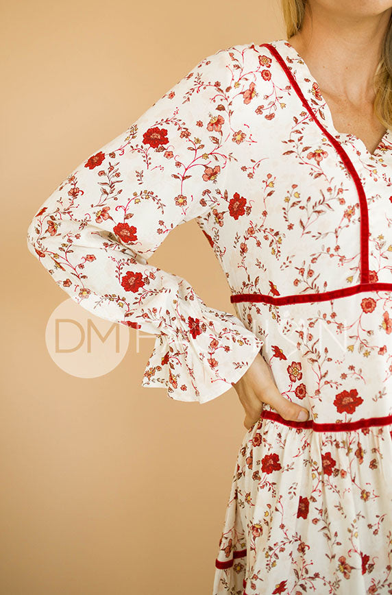 Ainsley Primrose Dress - DM Exclusive - Maternity Friendly