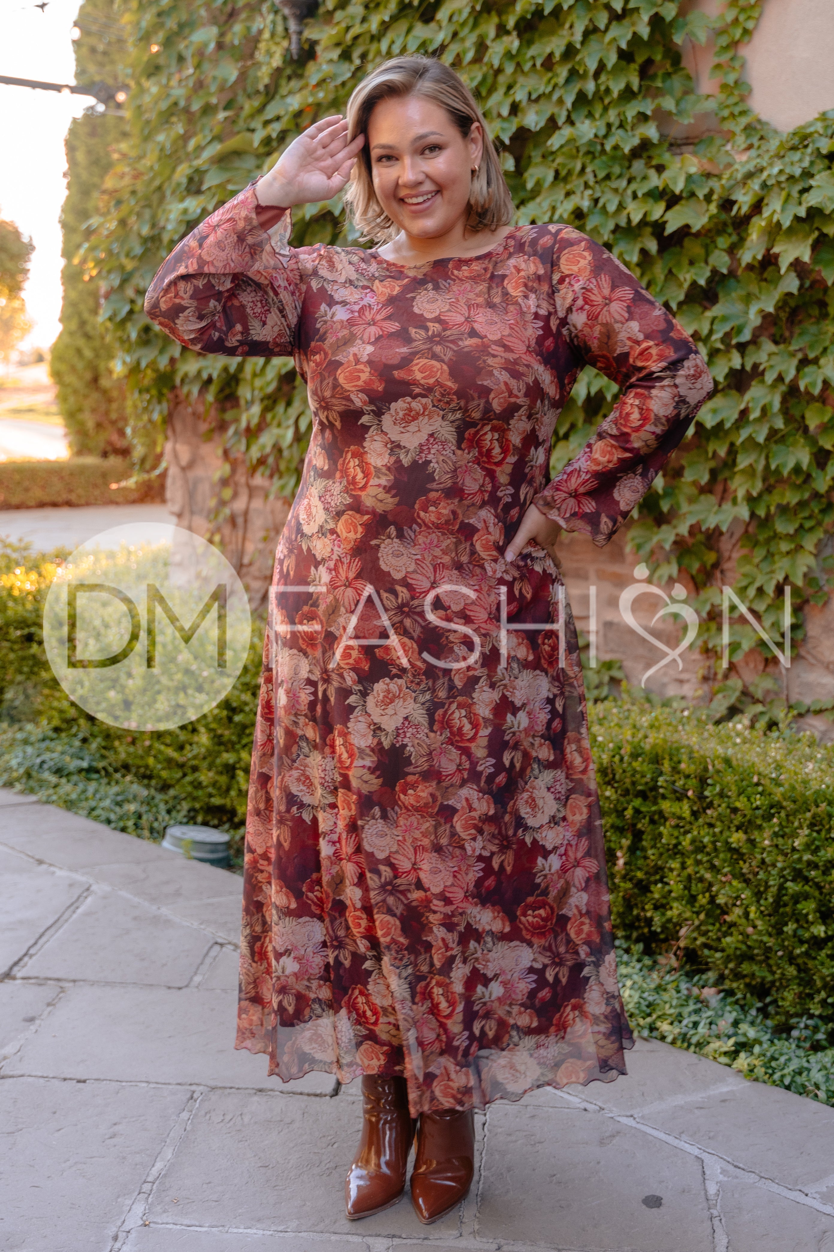 Phoebe Fall Floral - DM Exclusive - Maternity Friendly -Restocked