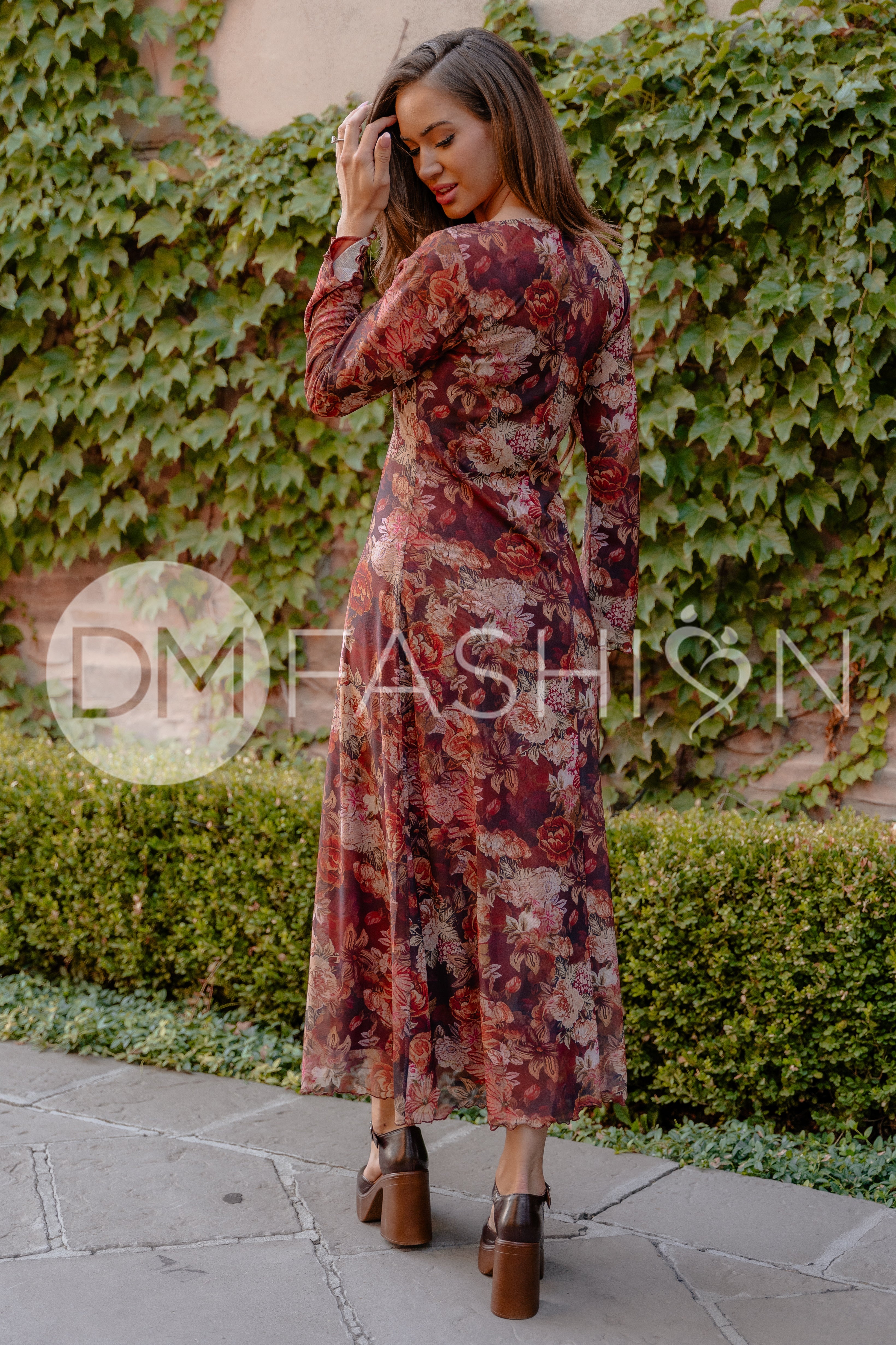 Phoebe Fall Floral - DM Exclusive - Maternity Friendly -Restocked
