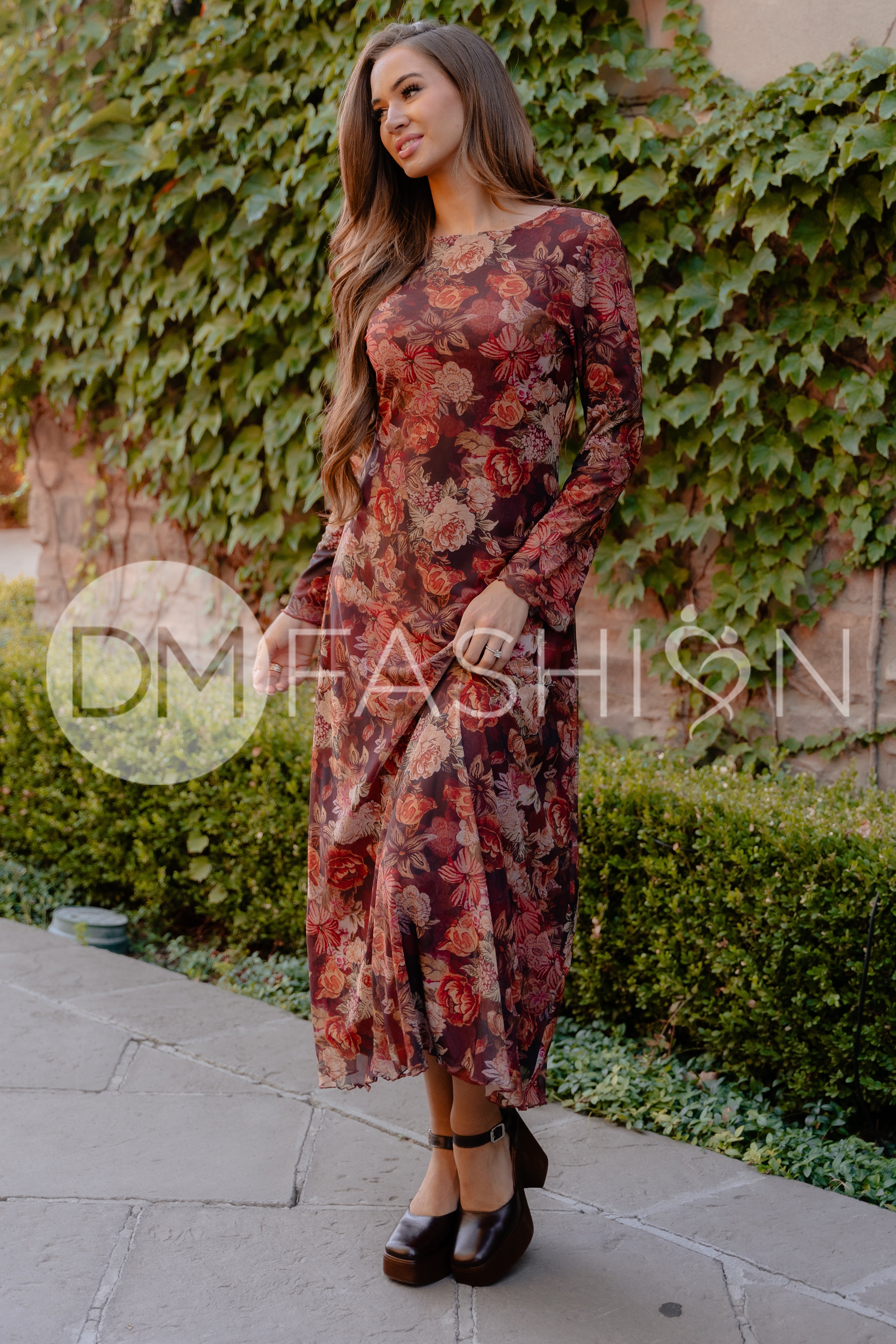Phoebe Fall Floral - DM Exclusive - Maternity Friendly -Restocked