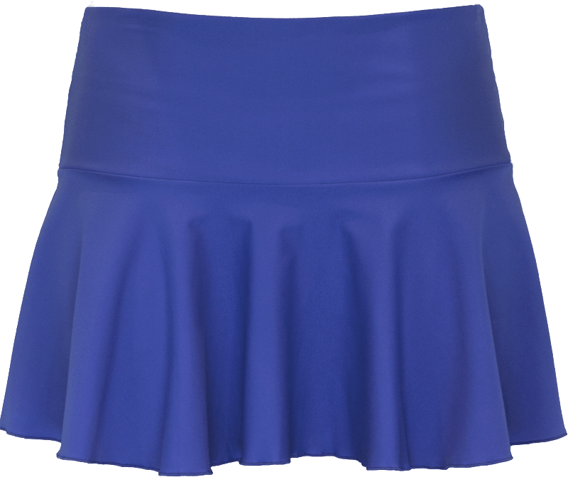 Ruffle Skirt - Royal Blue - FINAL SALE