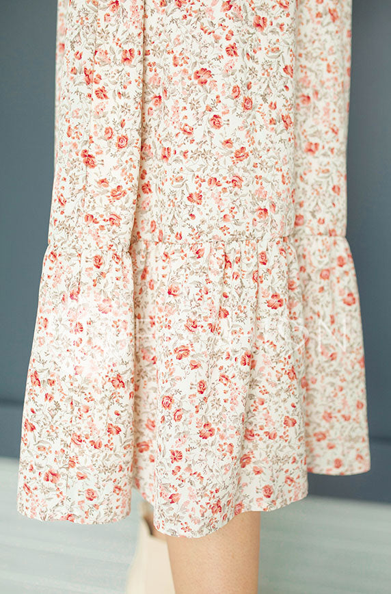 Amy Floral Bud Midi Dress - DM Exclusive - Maternity Friendly - FINAL SALE - FINAL FEW